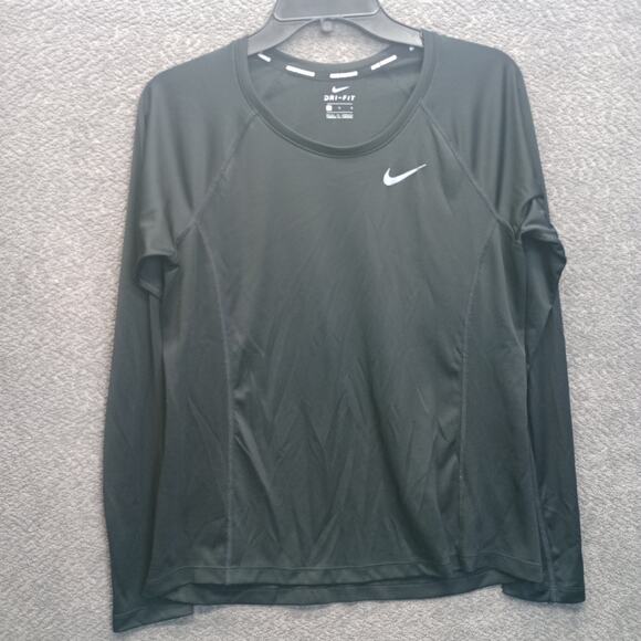 Nike Dri Fit Women Nike Running Long Sleeve Shirt - Picture 1 of 8